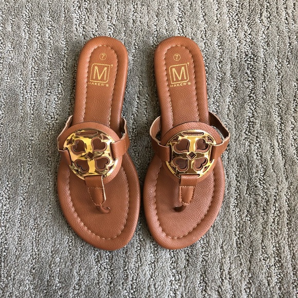 Luxury Inspired Caramel Tan Sandal - Picture 3 of 6